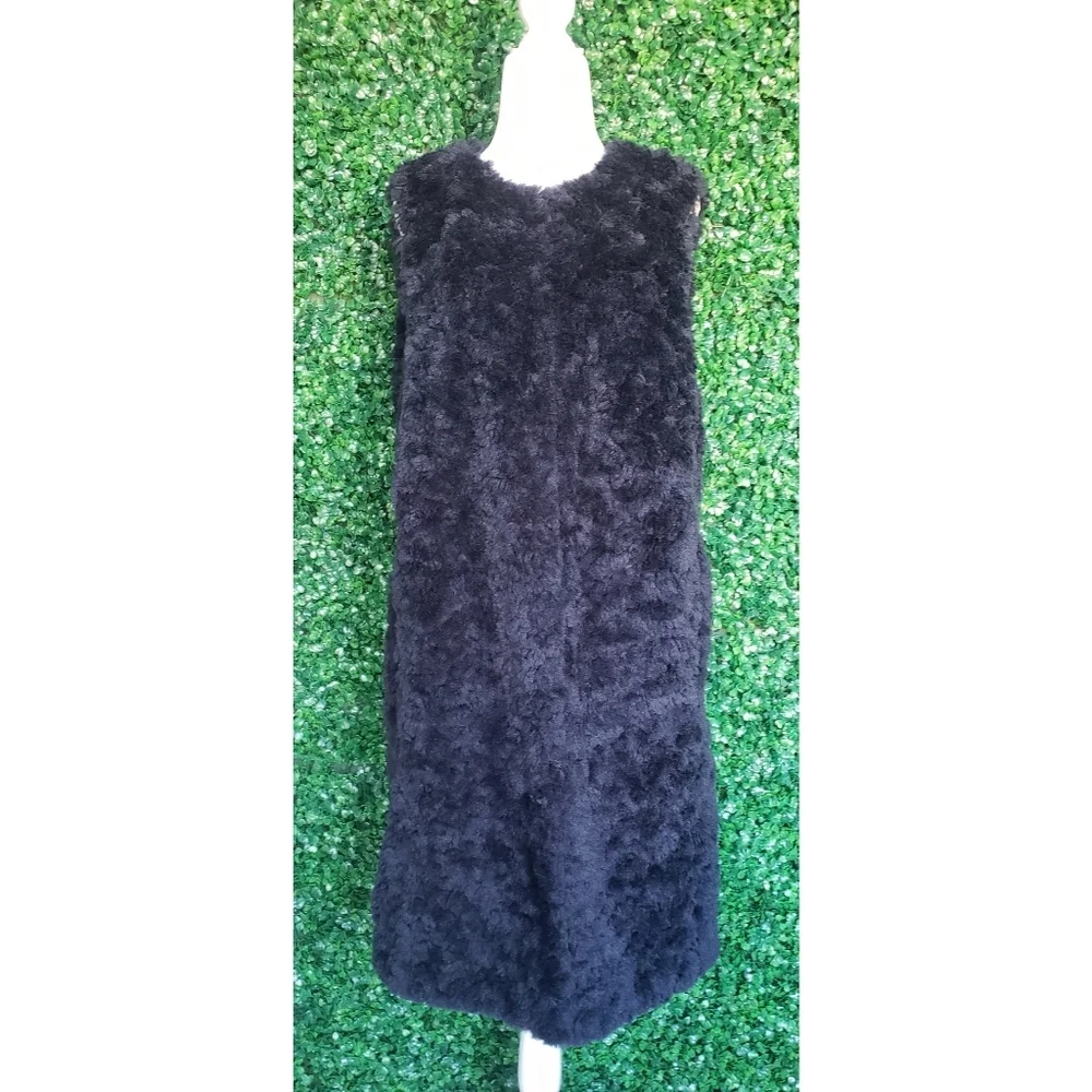 20. J.Crew Long vest in recycled sherpa